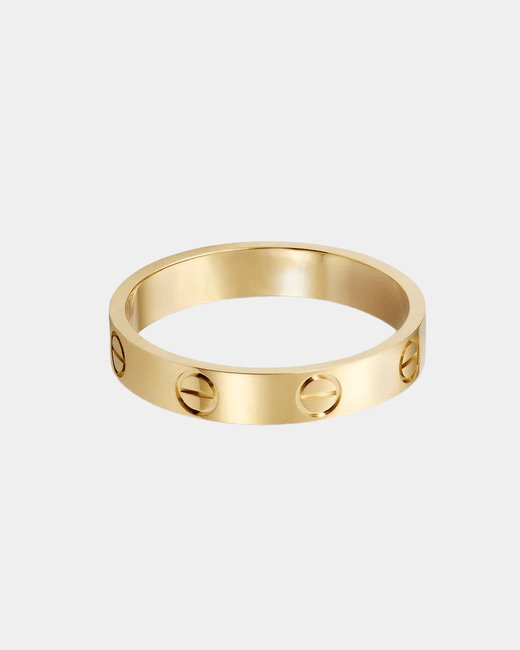 Love Ring Eternity Statement Band Piece 18k Gold